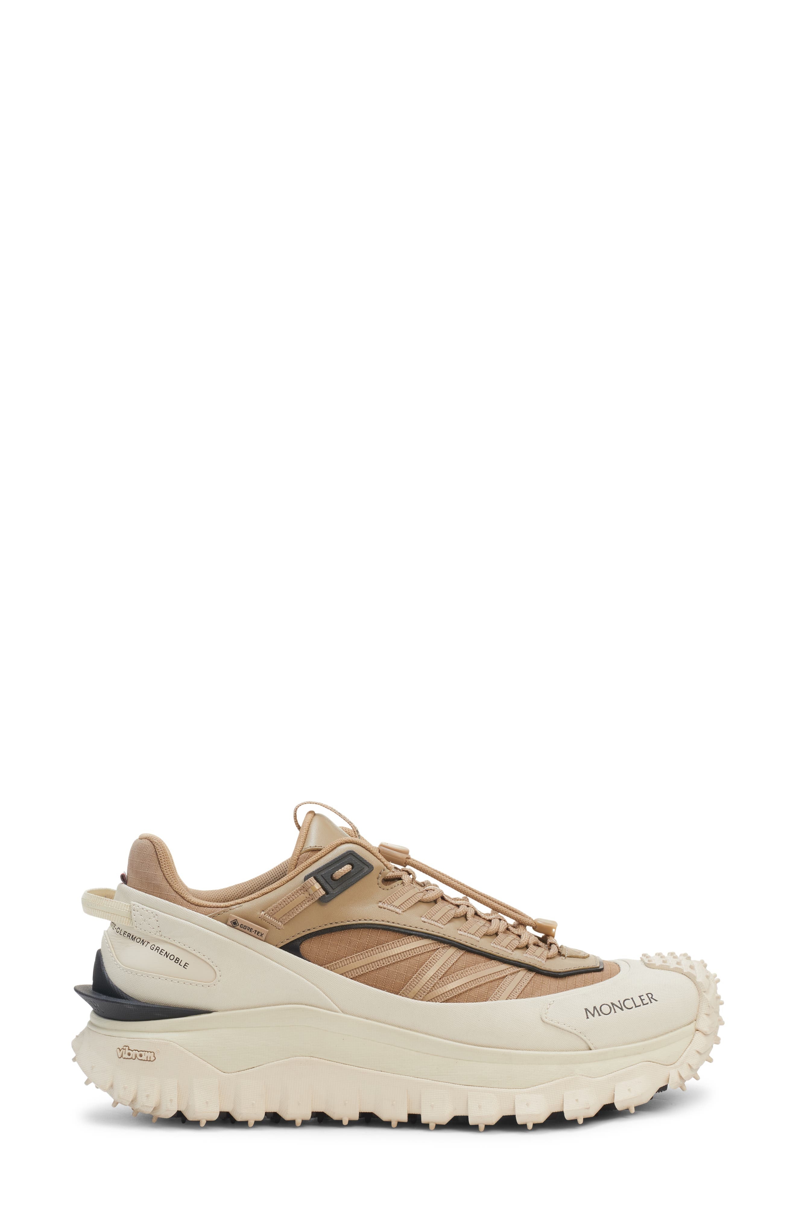 Moncler Trailgrip Gore-Tex® Waterproof Low Top Hiking Sneaker in Beige at Nordstrom - 3