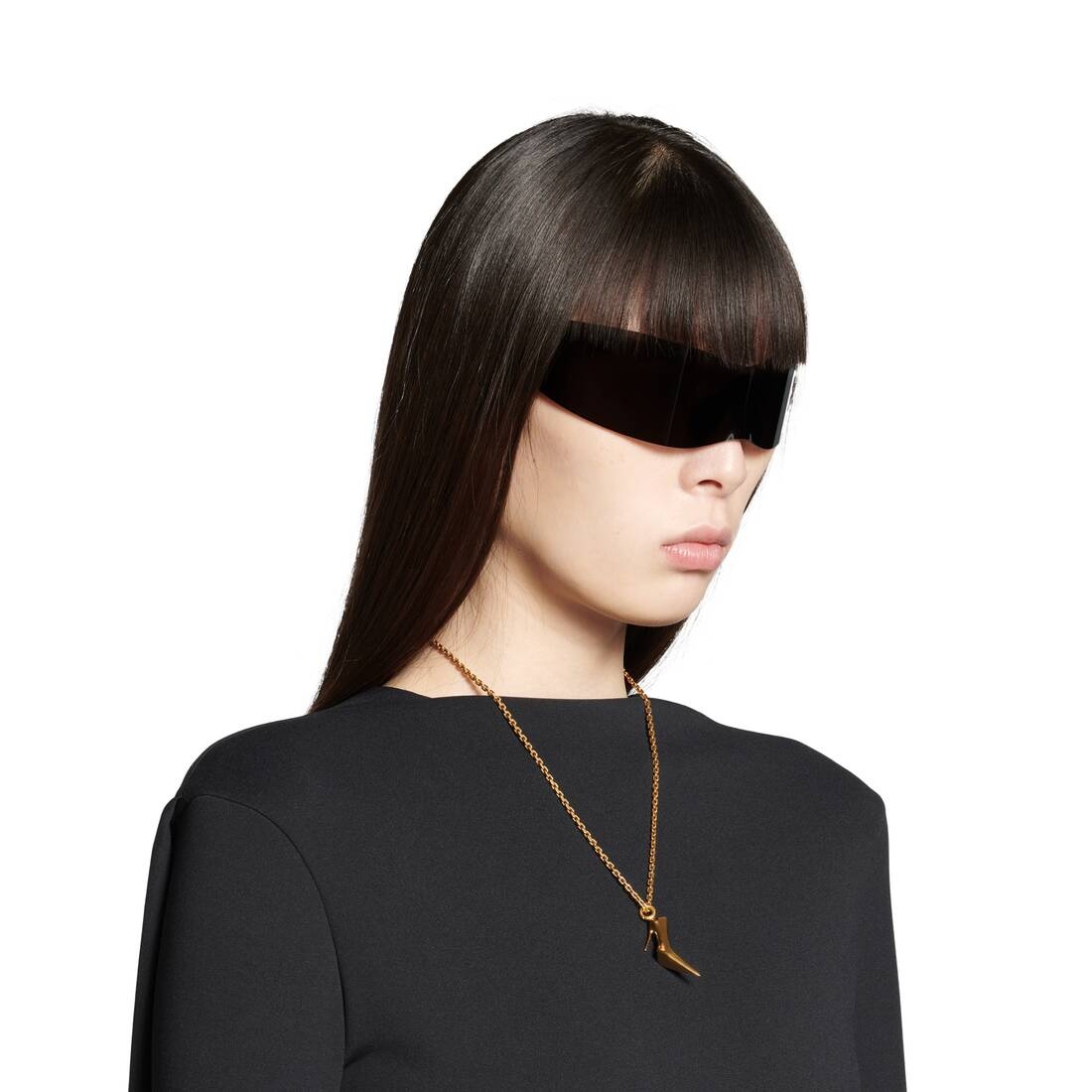Women's Keyholder Thin Honey Necklace  in Gold - 4