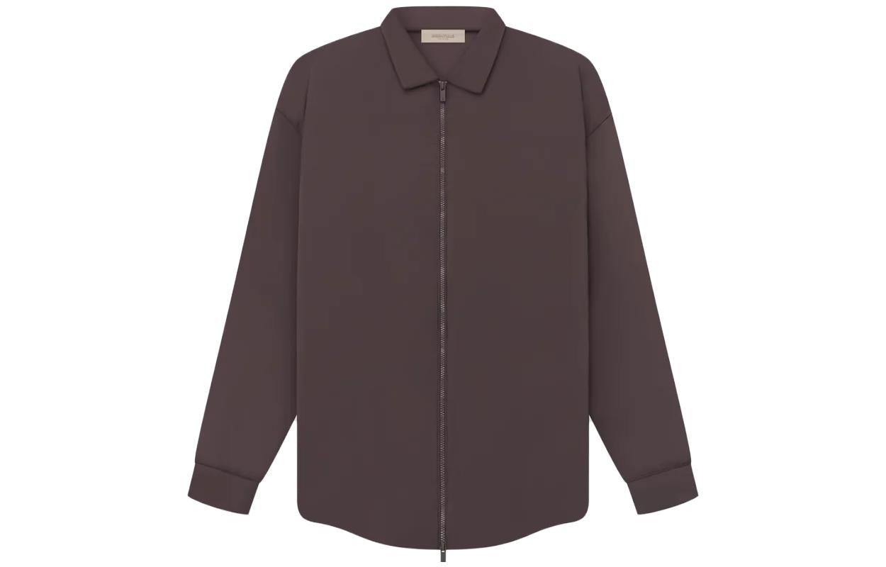 Fear of God Essentials SS23 Filled Nylon Jacket 'Plum' FOG-SS23-072 - 2