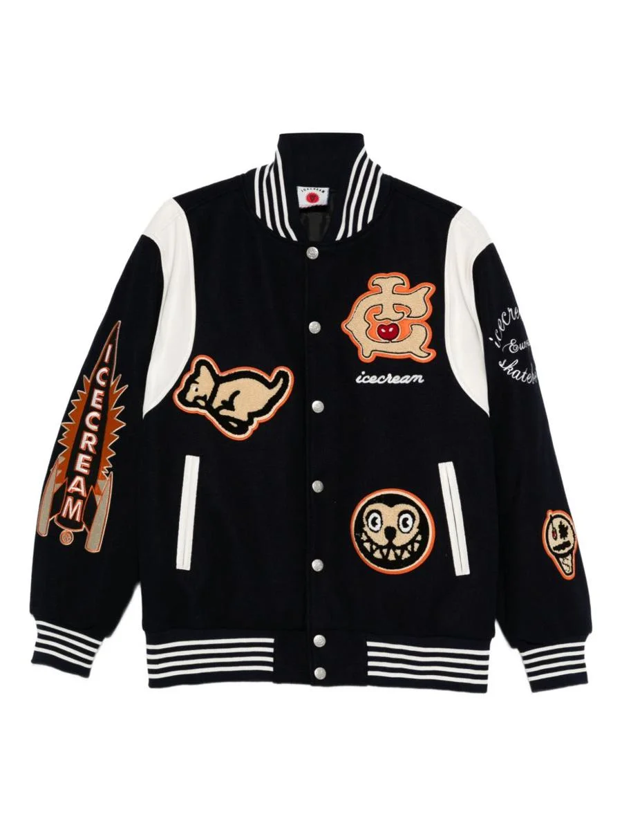 Icecream Varsity Bomber Jacket - 1