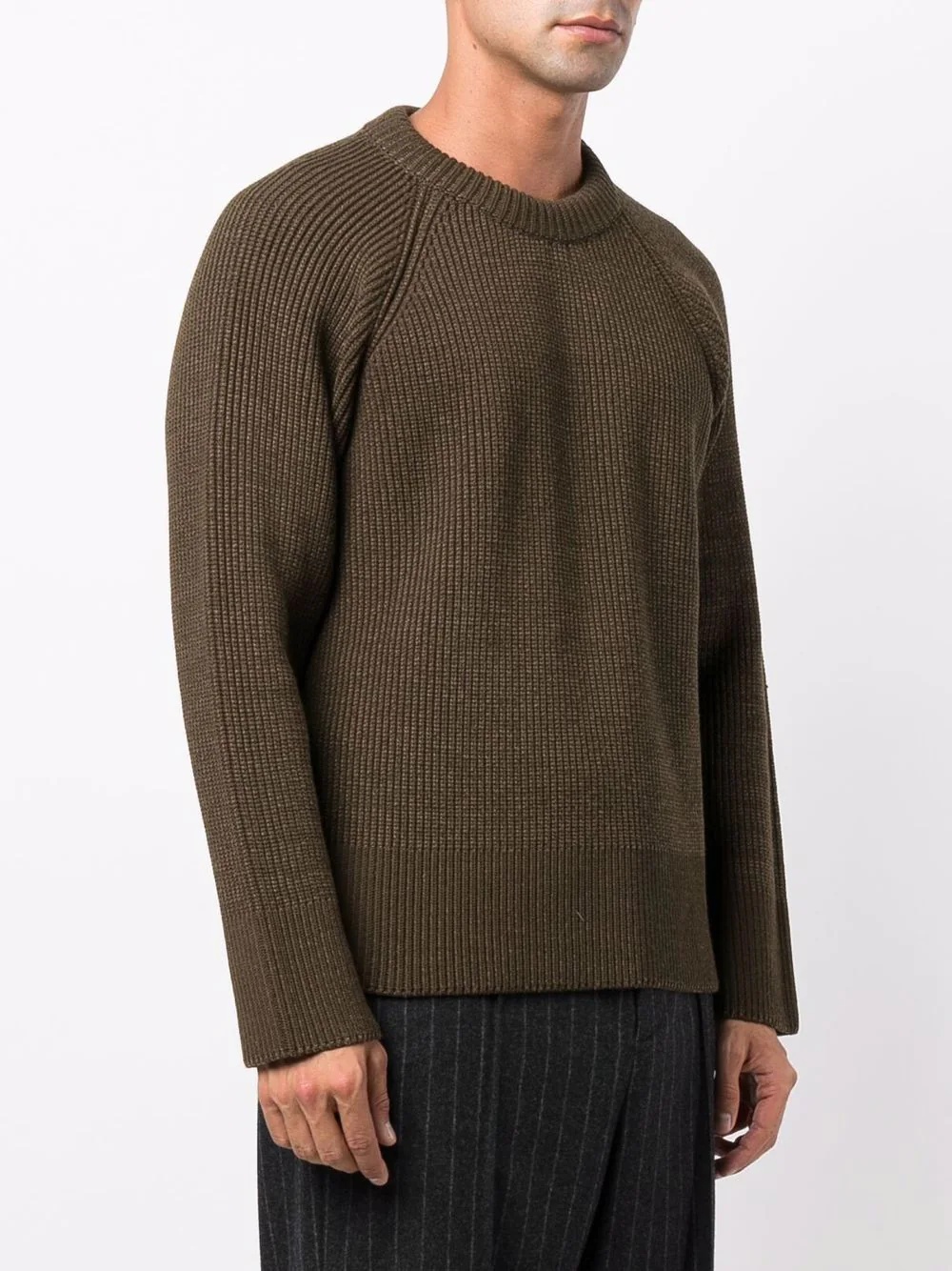 ribbed knit jumper - 3