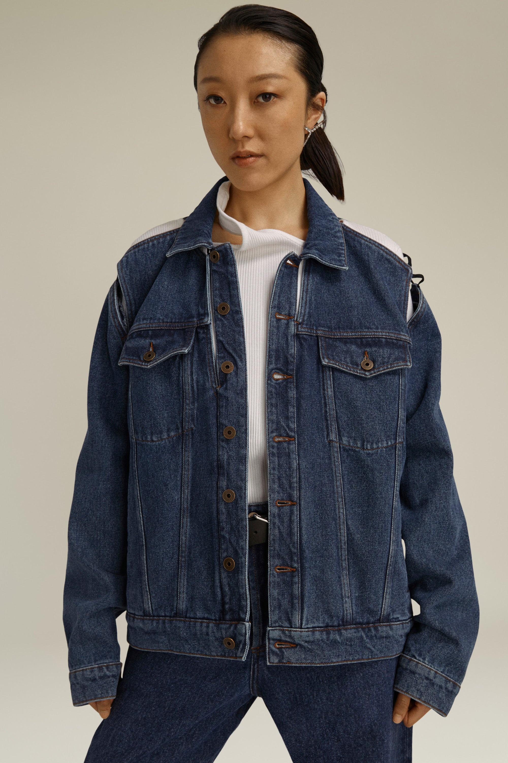 Classic Peep Show Denim Jacket - 3
