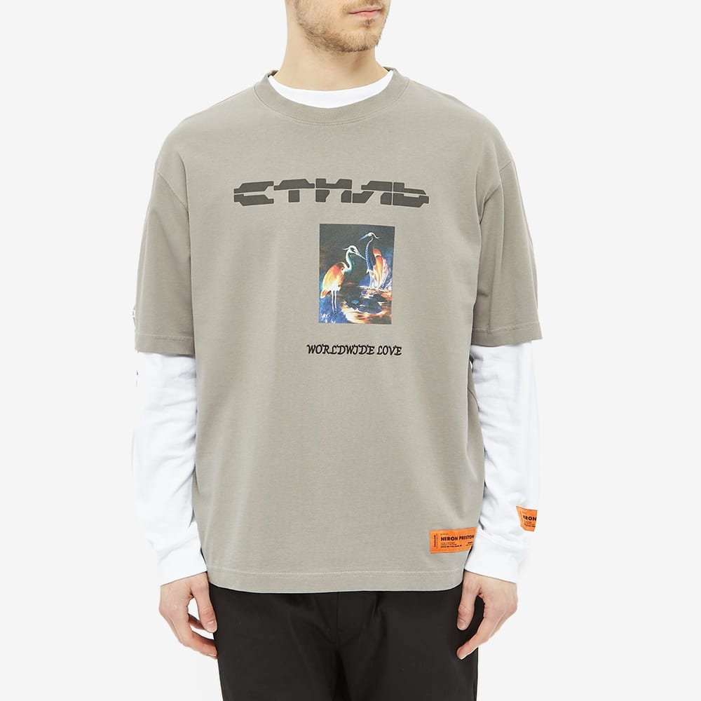 Heron Preston WWL Heron Regular Tee - 4