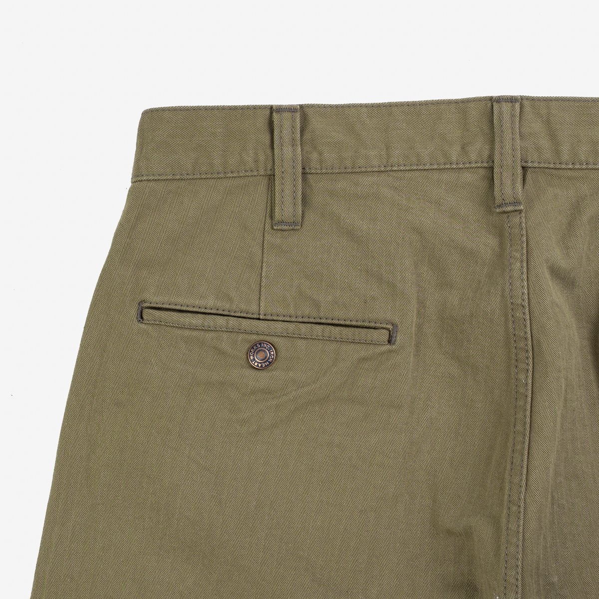 IH-735-KHA 11oz Herringbone Work Pants - Khaki - 6