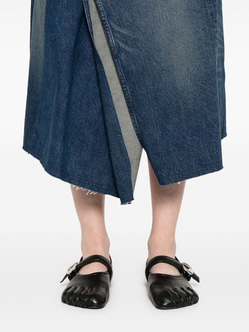 x Levi's denim midi skirt 5