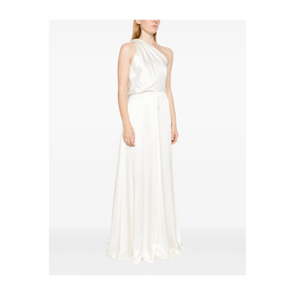 ワンピース MAX MARA PAMELA SATIN ONE-SHOULDER DRESS One-shoulder dress in silk satin, silk | 