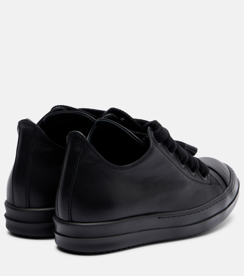 Rick Owens Jumbolace leather sneakers outlook