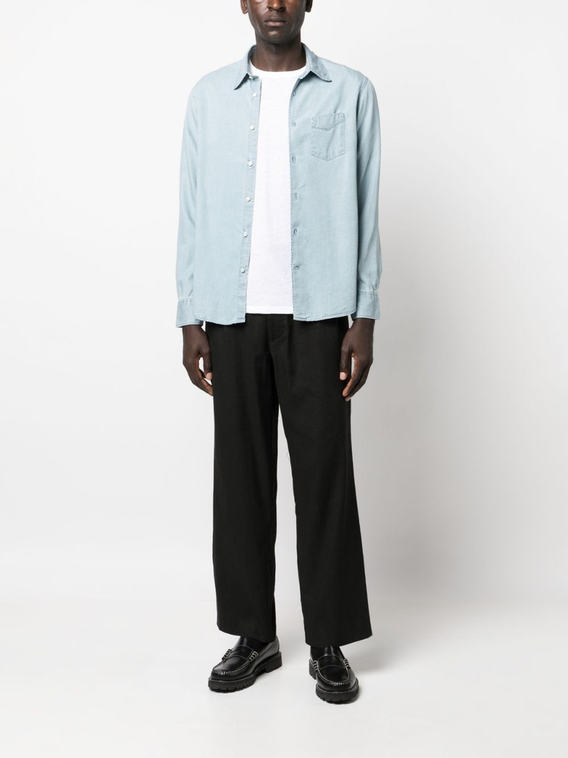 OFFICINE GÉNÉRALE button-up lyocell shirt outlook