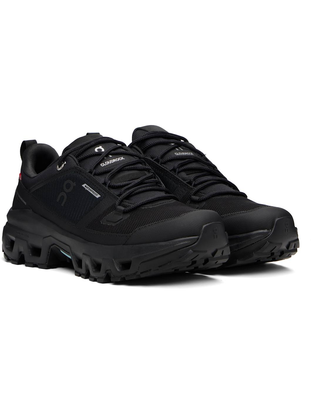Black Cloudrock Low Waterproof Sneakers - 4