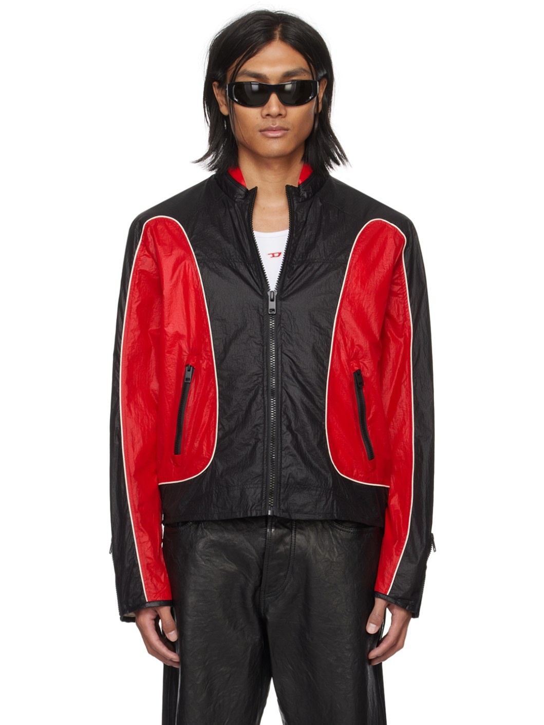 Black & Red J-Blinkid-A Jacket - 1