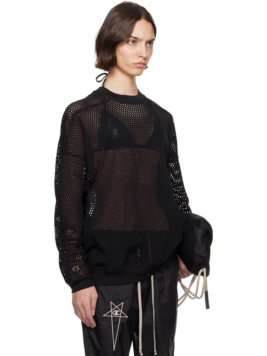 Black Champion Edition Jumbo Sweatshirt - 2