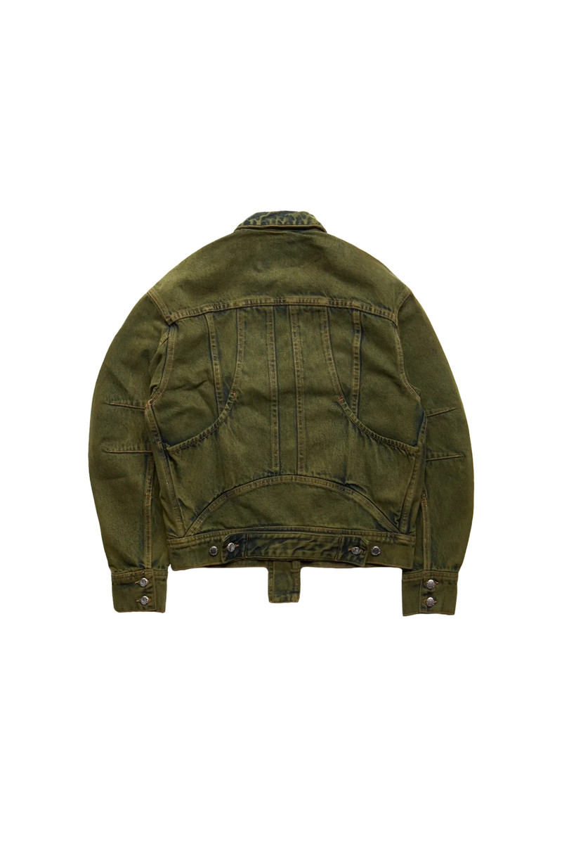 ECKHAUS LATTA Eckhaus Latta Boreal El Redux Denim Jacket outlook