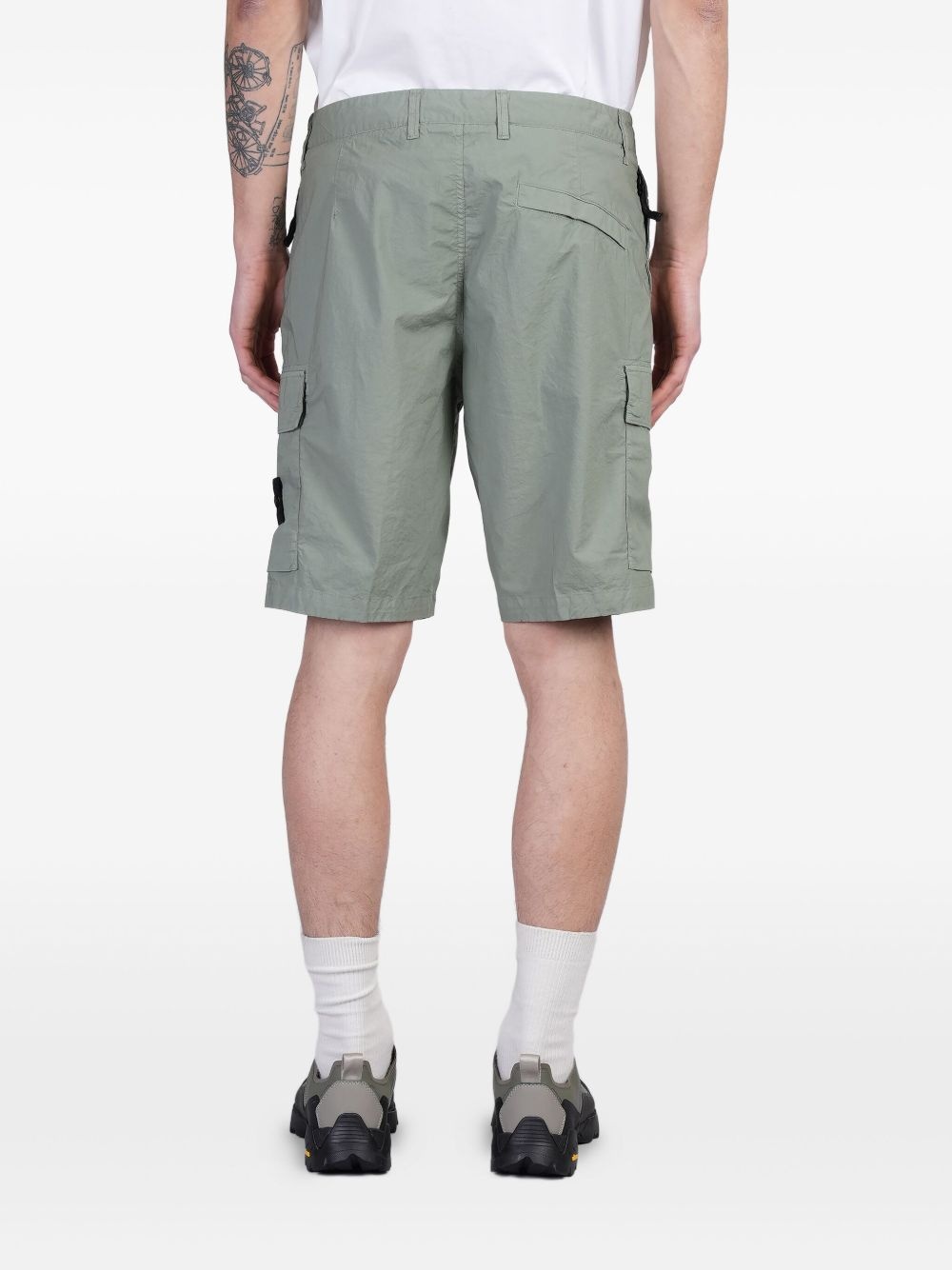 Compass-badge shorts - 4