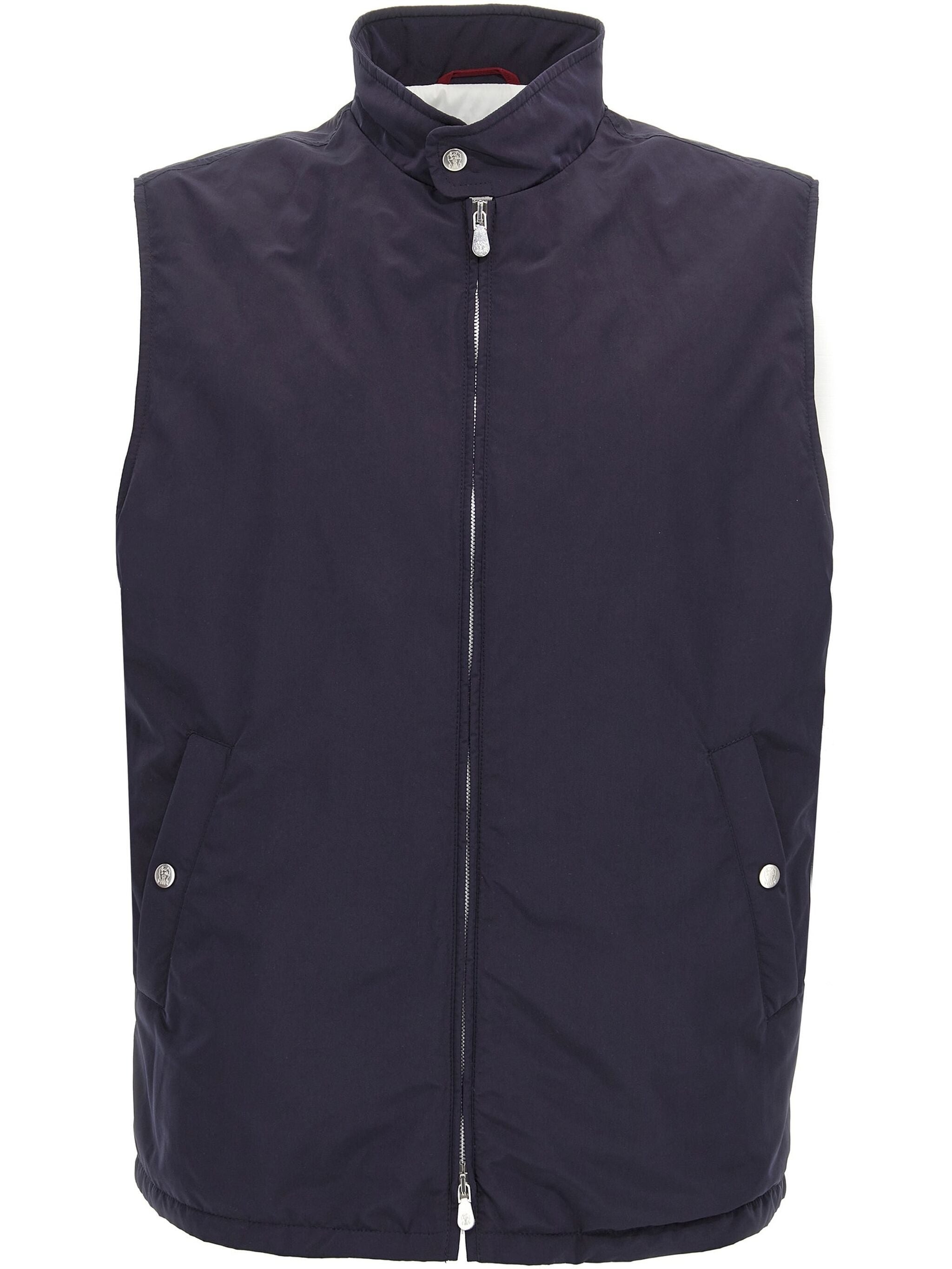 Brunello Cucinelli Zip-up Vest | eraldo | REVERSIBLE
