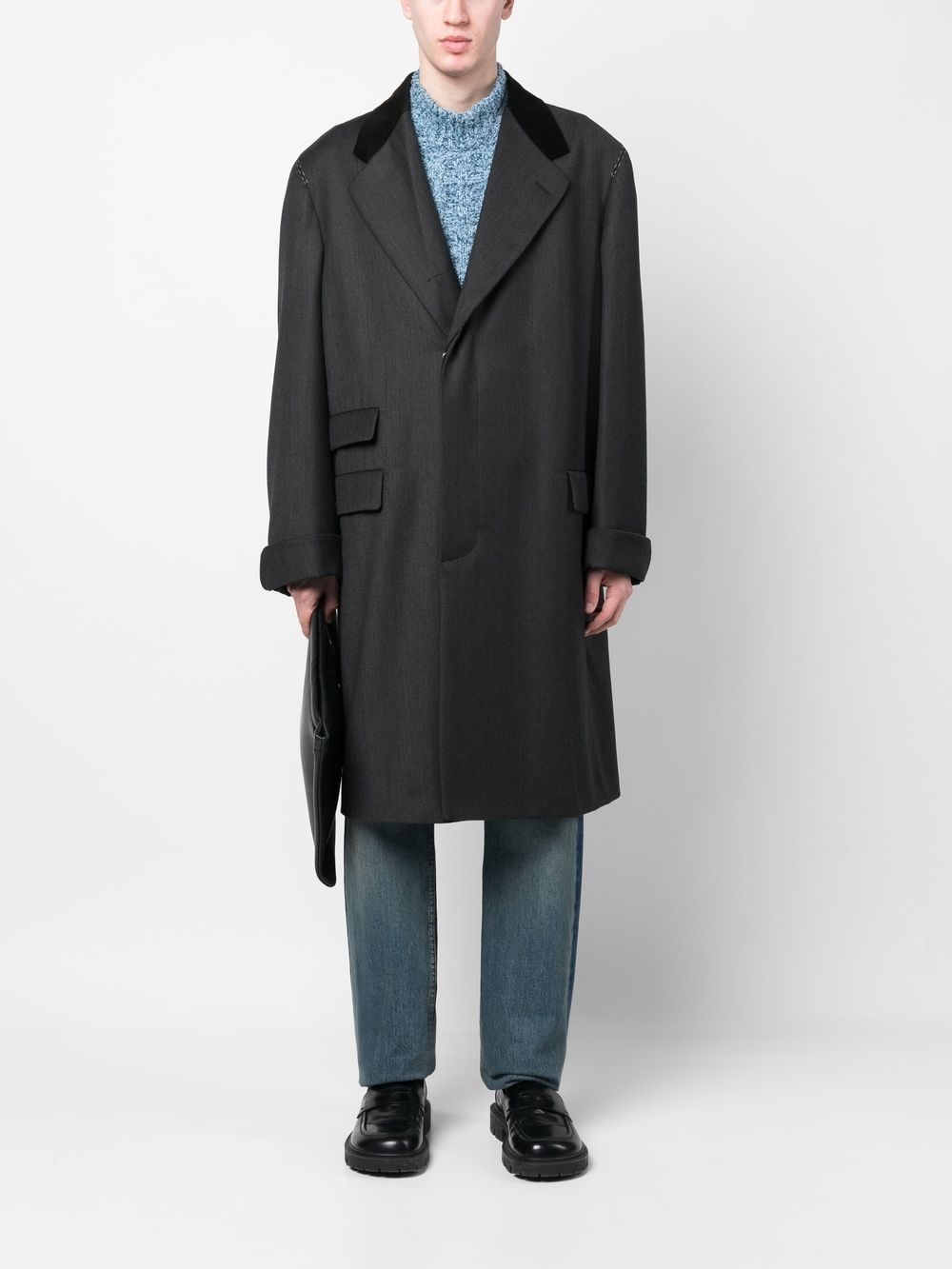 Work-in-Progress wool coat - 2