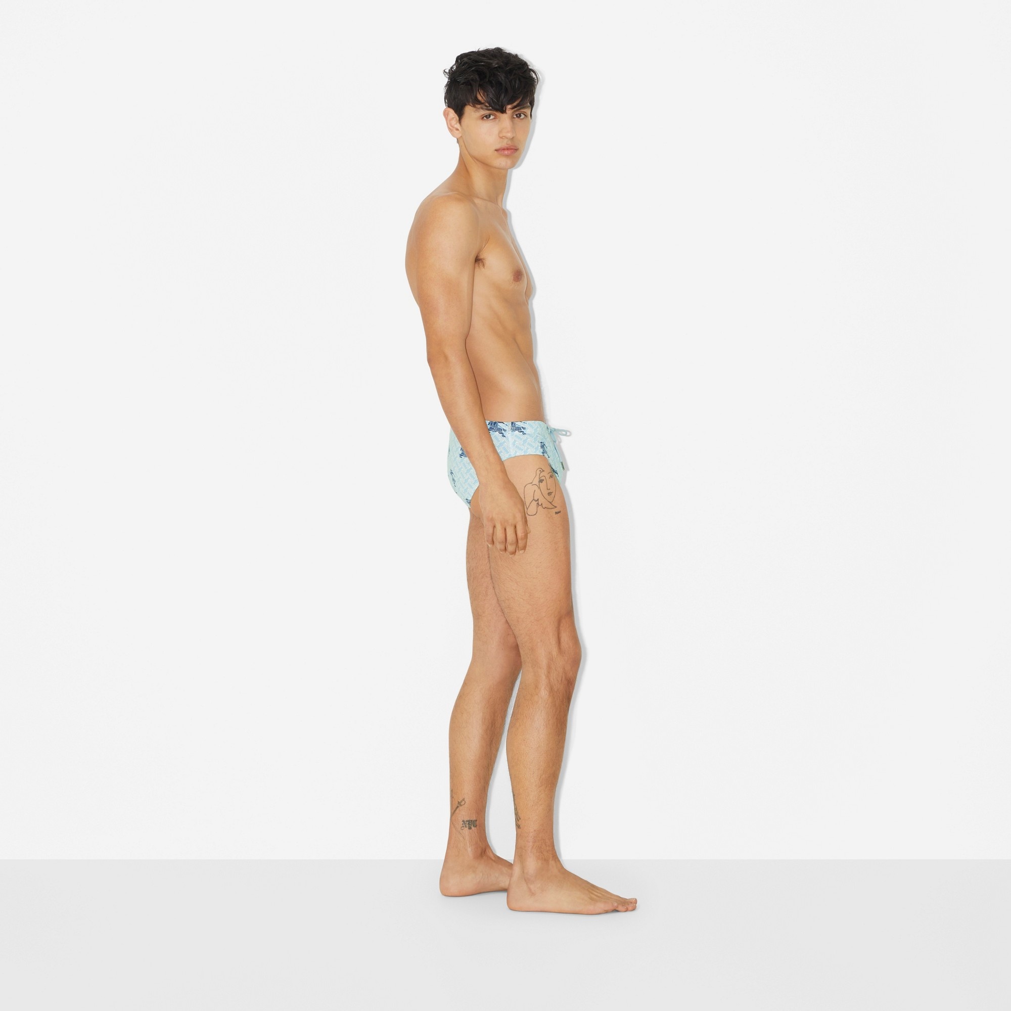 EKD Monogram Drawcord Swim Briefs - 3