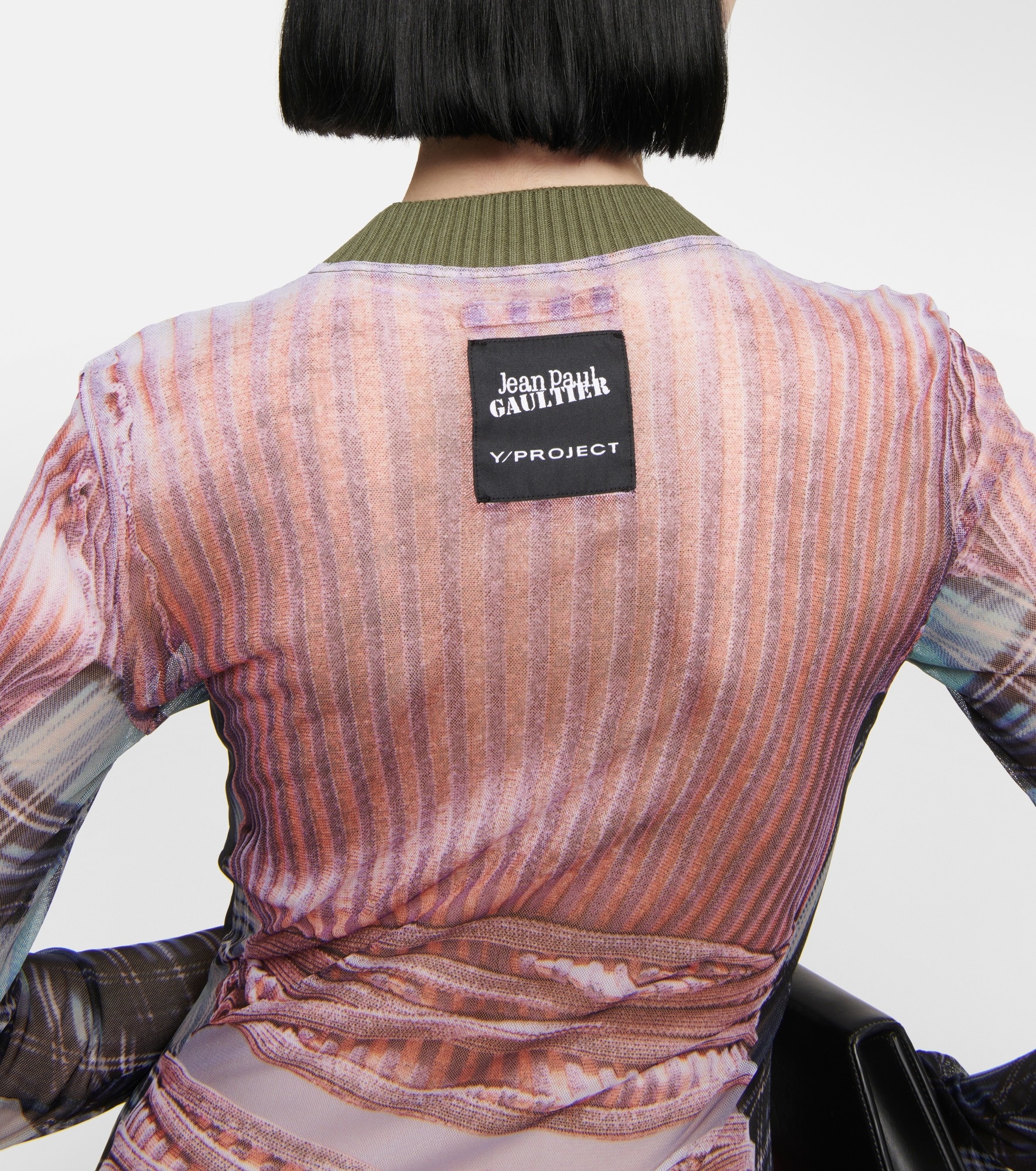 x Jean Paul Gaultier Trompe L'Oeil maxi dress - 6