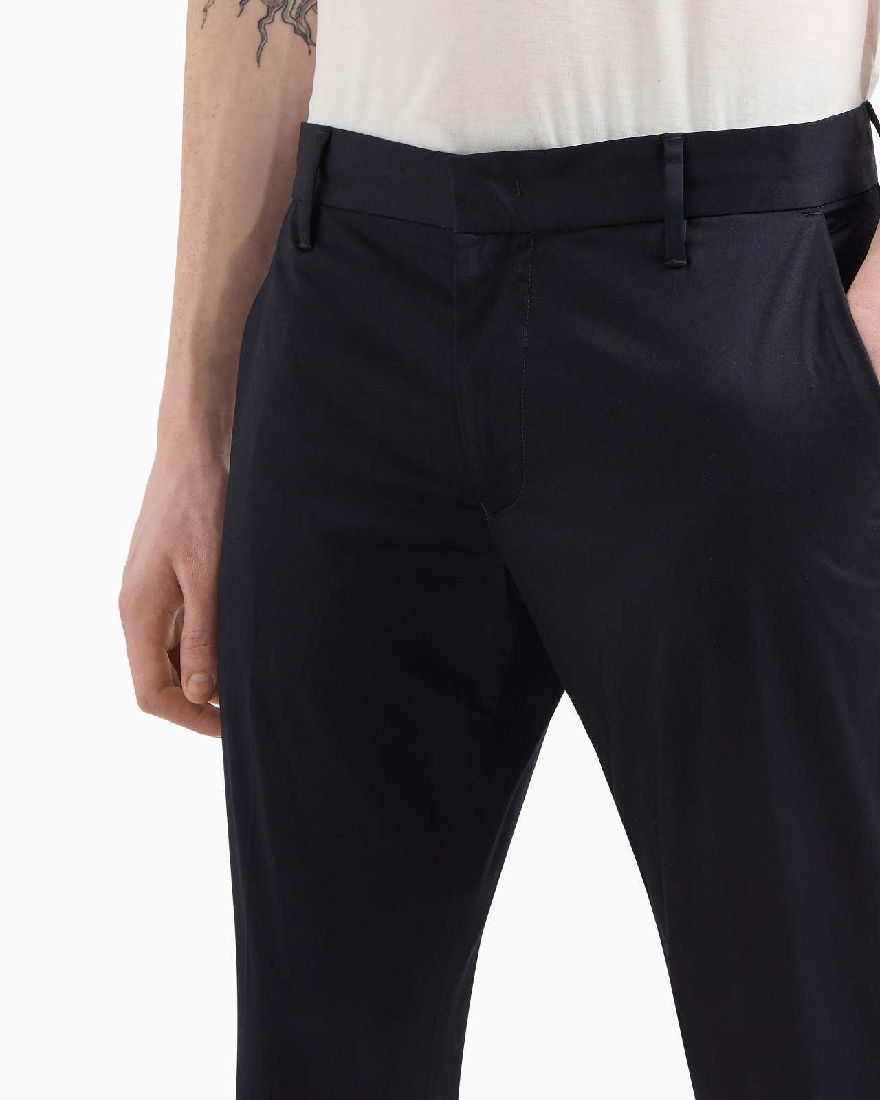 Stretch-cotton chinos - 5