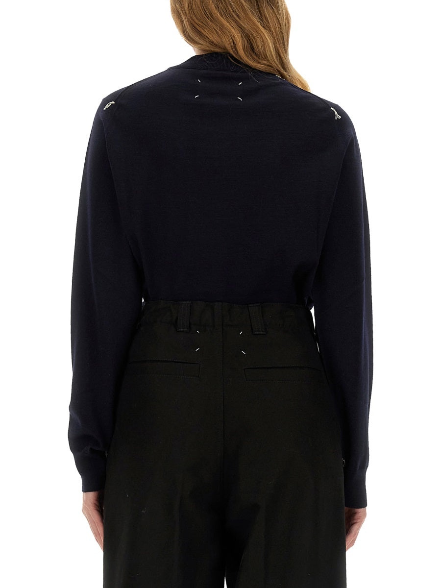Maison Margiela Women Wool Jersey. - 3