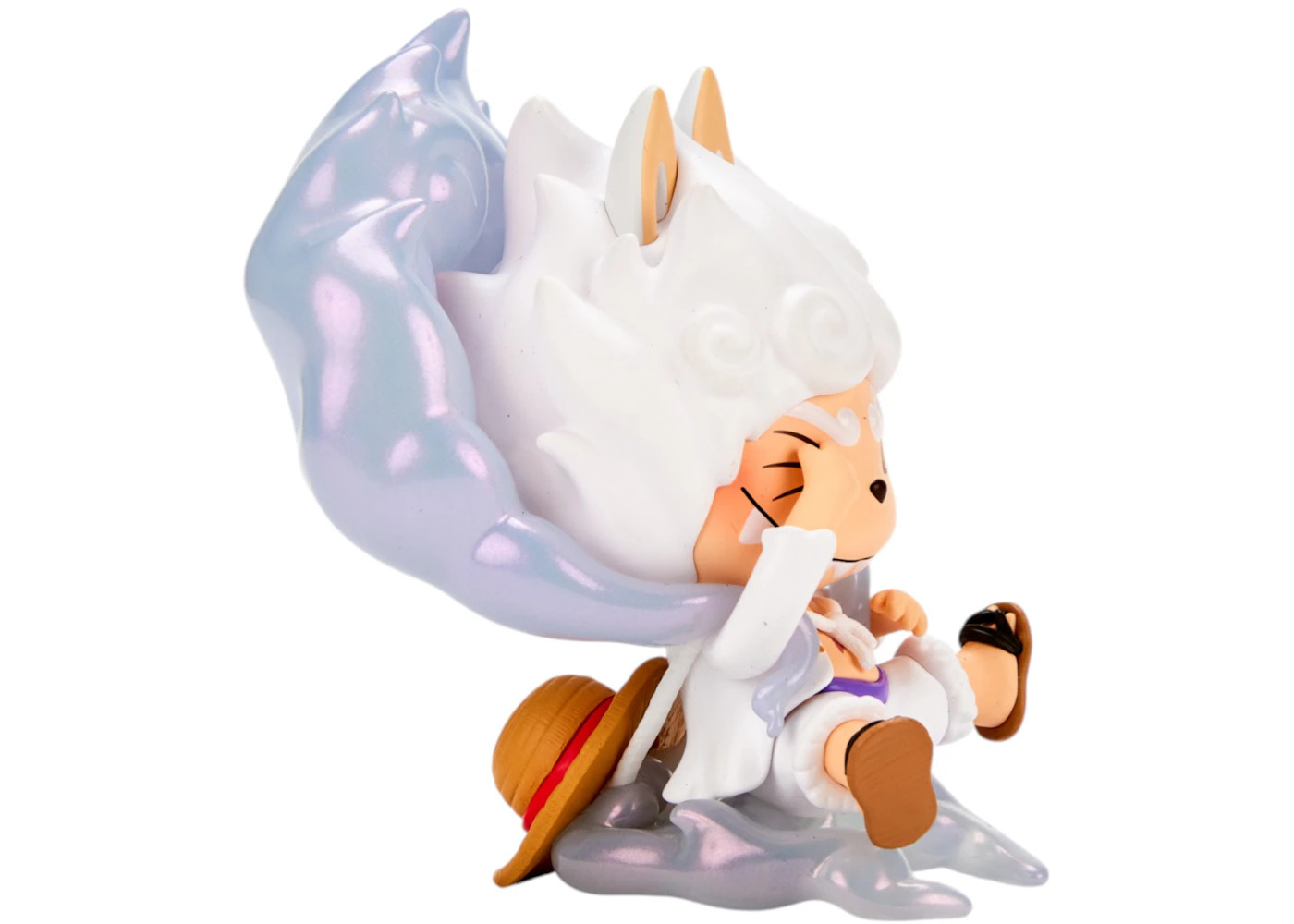 Pop Mart Labubu The Monsters x One Piece Series Monkey.D.Luffy Gear 5 (Secret Edition) Figure - 3