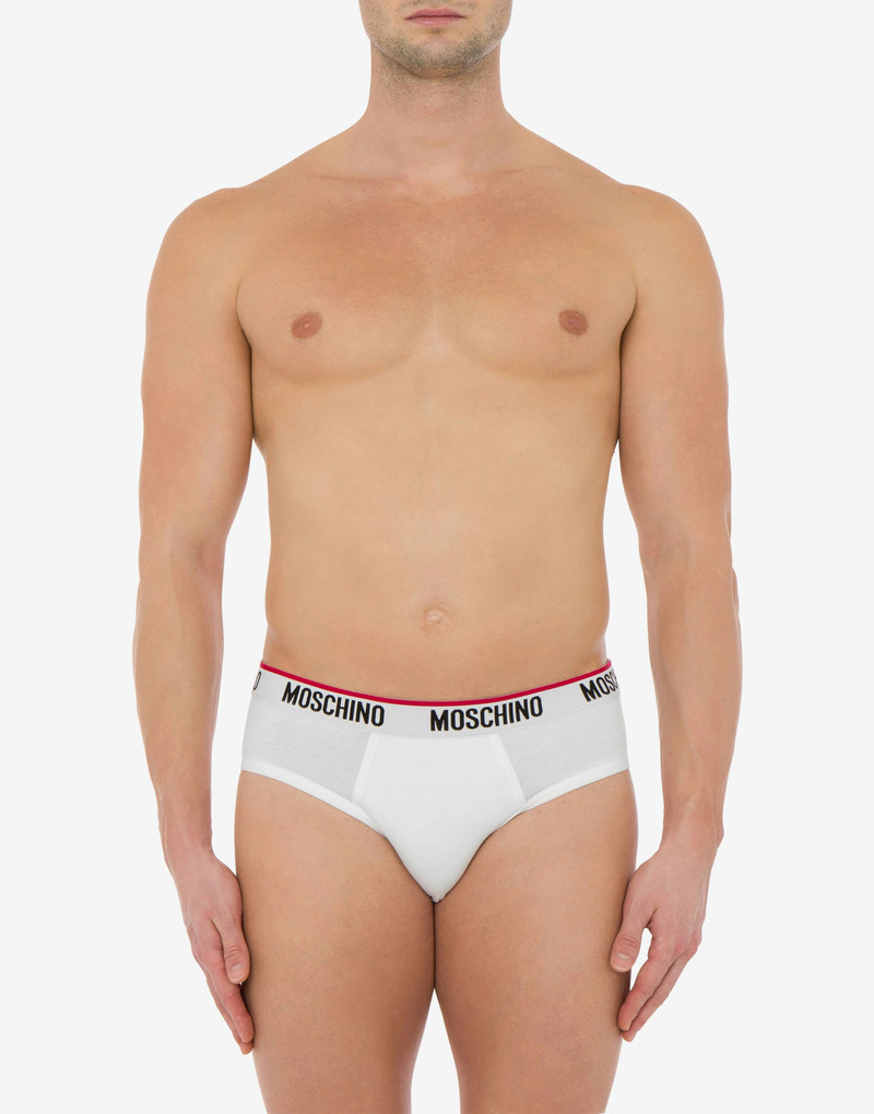 Moschino LOGO BAND SET OF 3 BRIEFS outlook