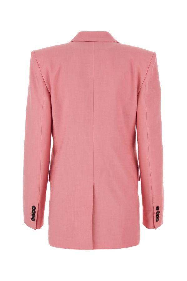【関税&送料込】Msgm Pink Stretch Viscose Blend Blazer MSGM Pink stretch viscose blend blazer | gebnegozionline