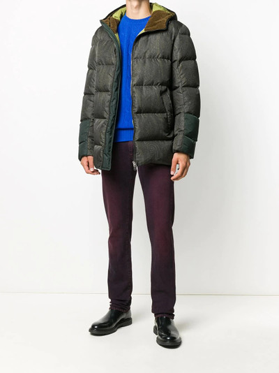 Etro paisley-print puffer jacket outlook