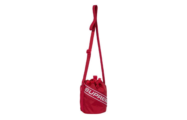 Supreme FW23 Small Cinch Pouch 'Red' SUP-FW23-0822 - 3