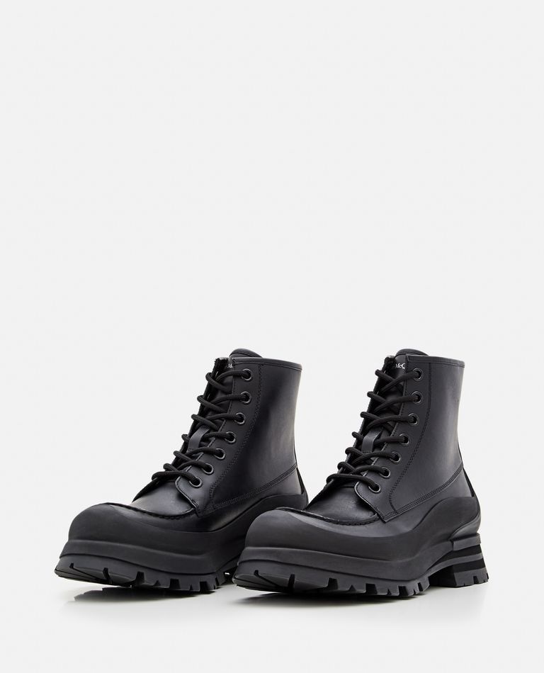 Alexander McQueen LEATHER BOOTS | biffi | REVERSIBLE