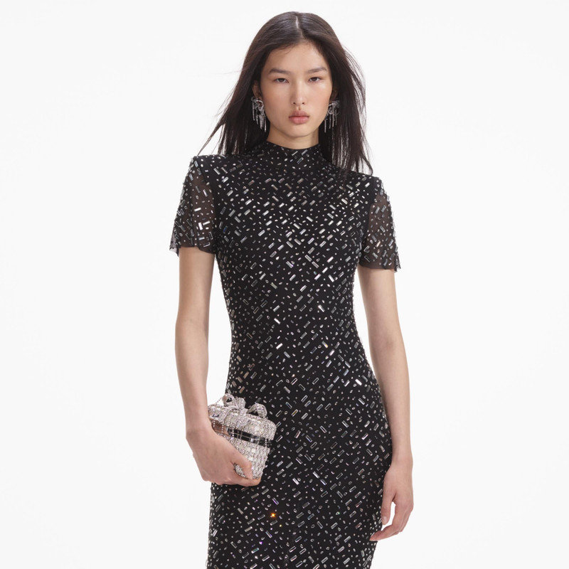 Champagne Crystal Vanity Case 6