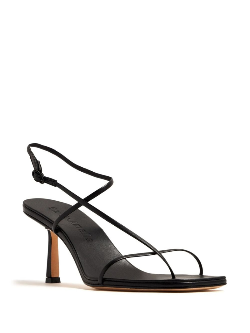 Studio Amelia Cross Front 70mm leather sandals outlook