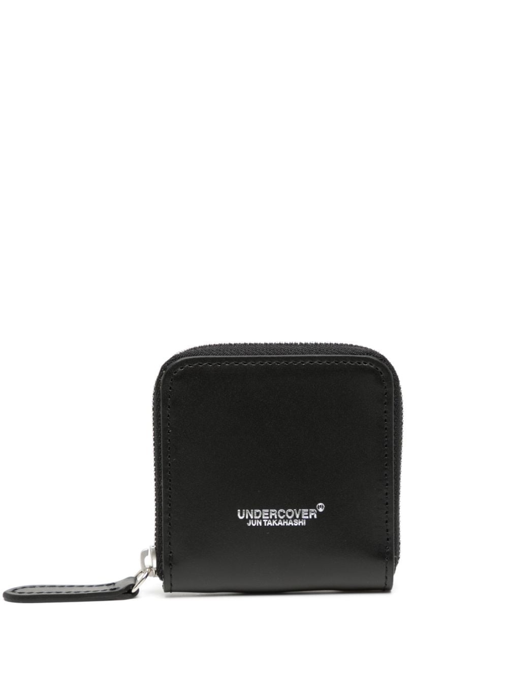 logo-print zip-up wallet - 1