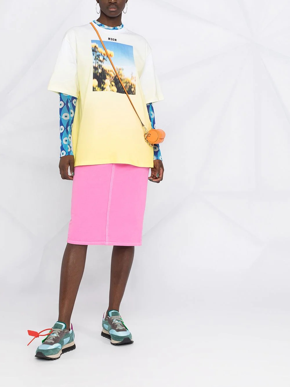 graphic logo-print T-shirt - 2