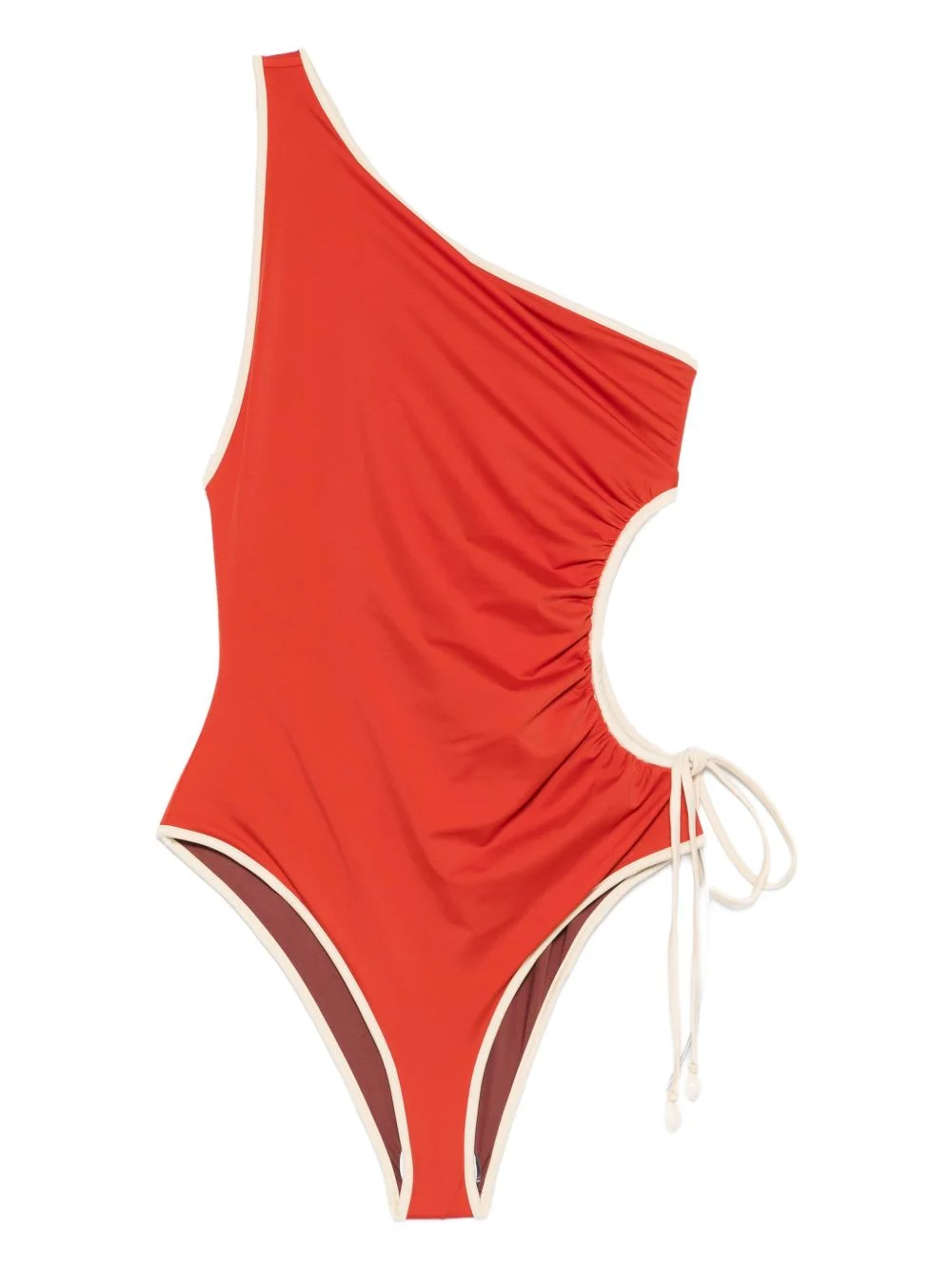 side-cutout swimsuit - 1
