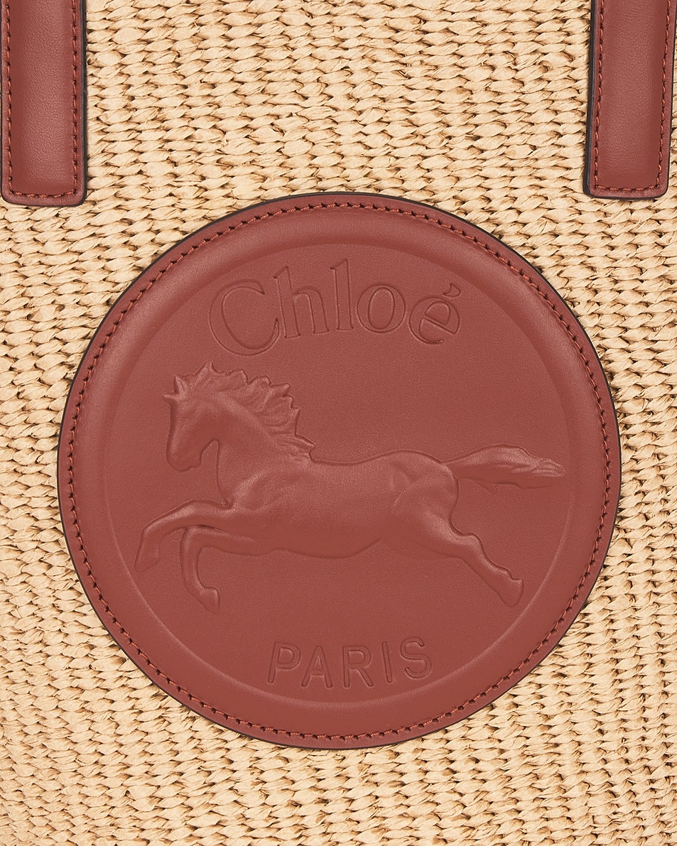 Horse Medal Large Basket Bag - 6