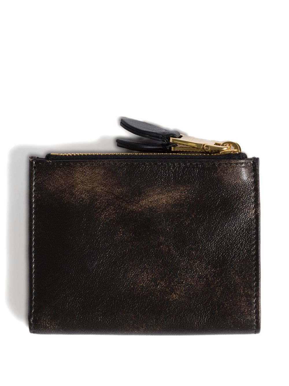 small logo-embossed leather wallet - 2