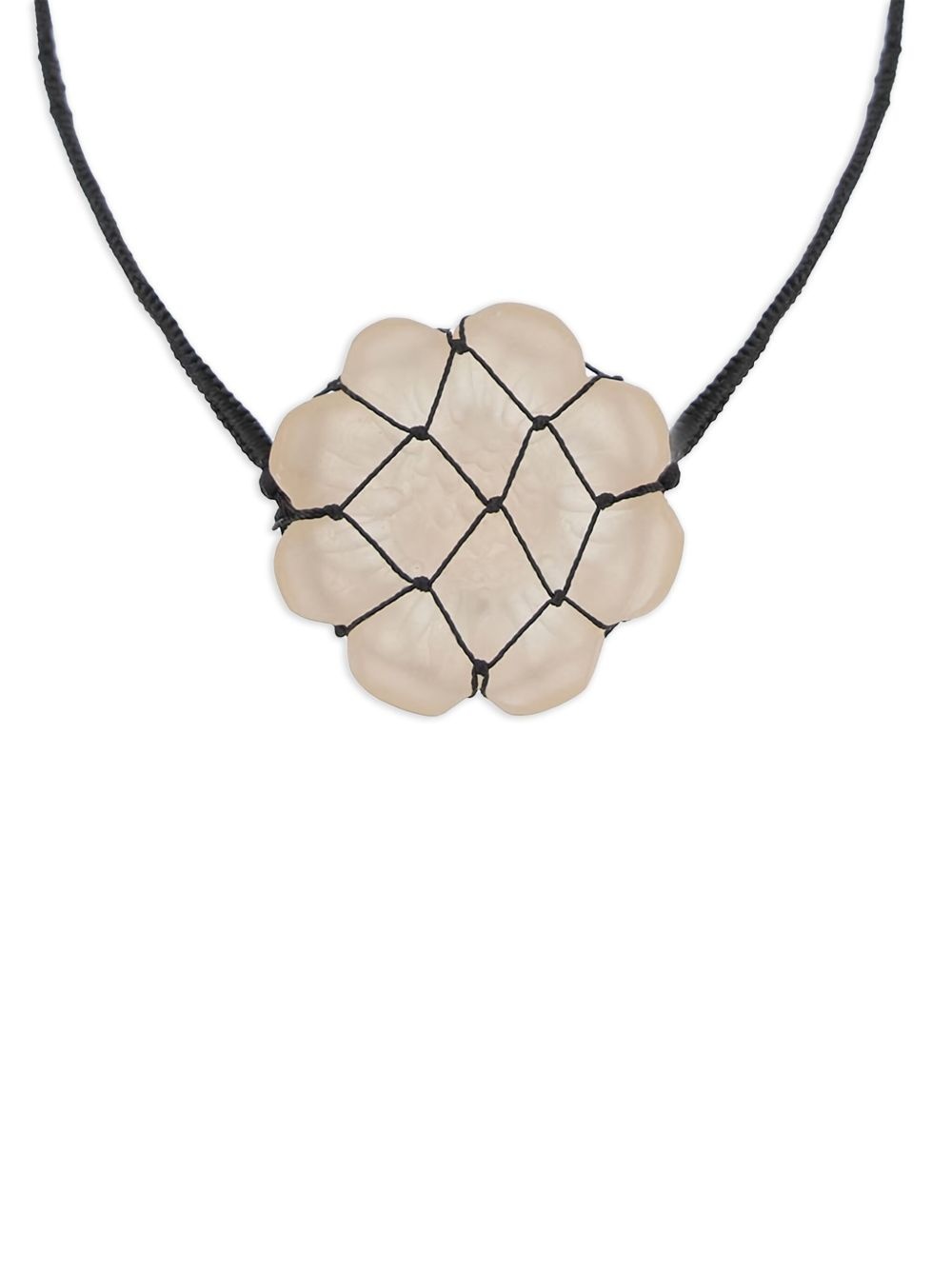 Wrapped Flower necklace - 2