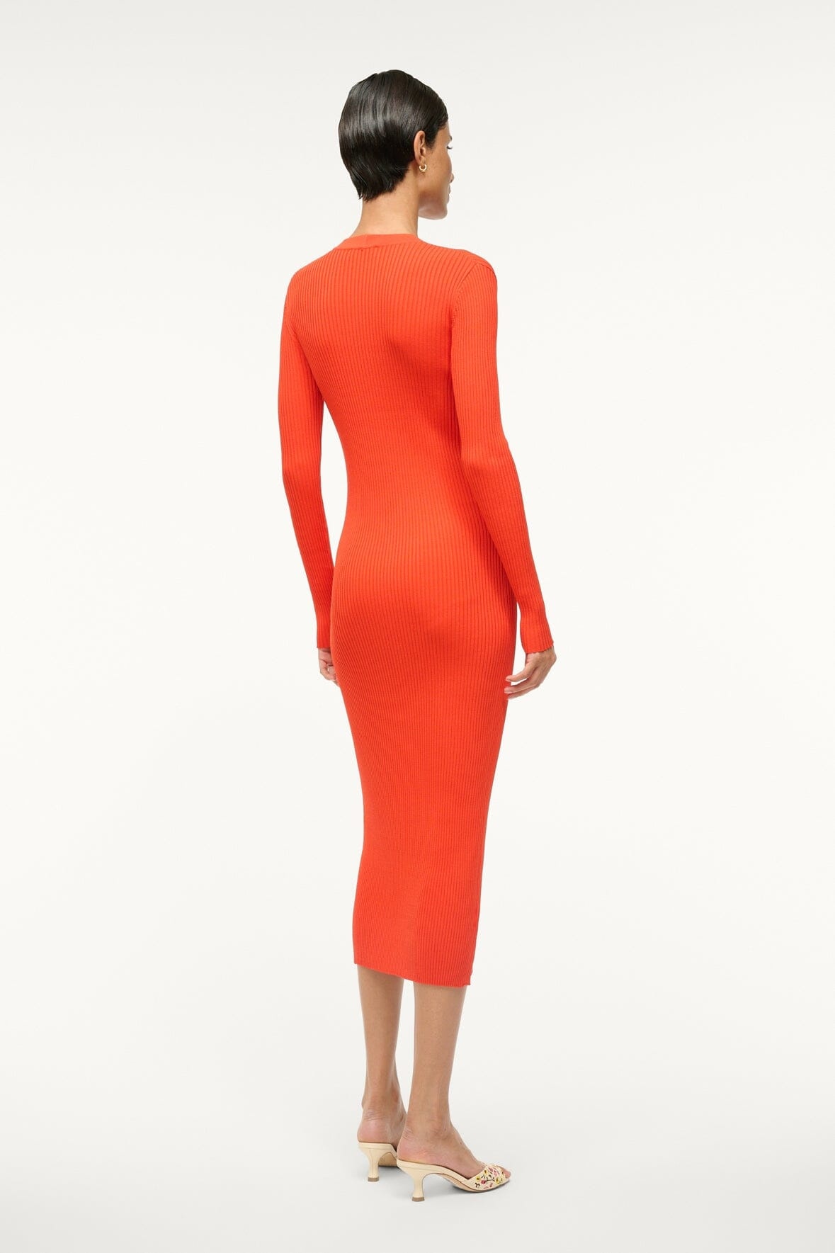 STAUD SHOKO SWEATER CAYENNE - 4