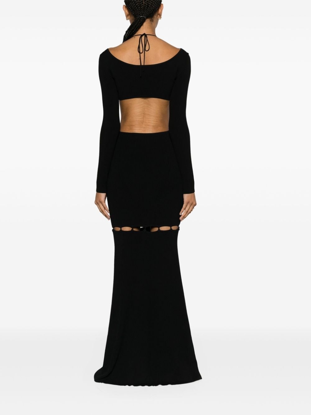 cut-out convertible dress - 4