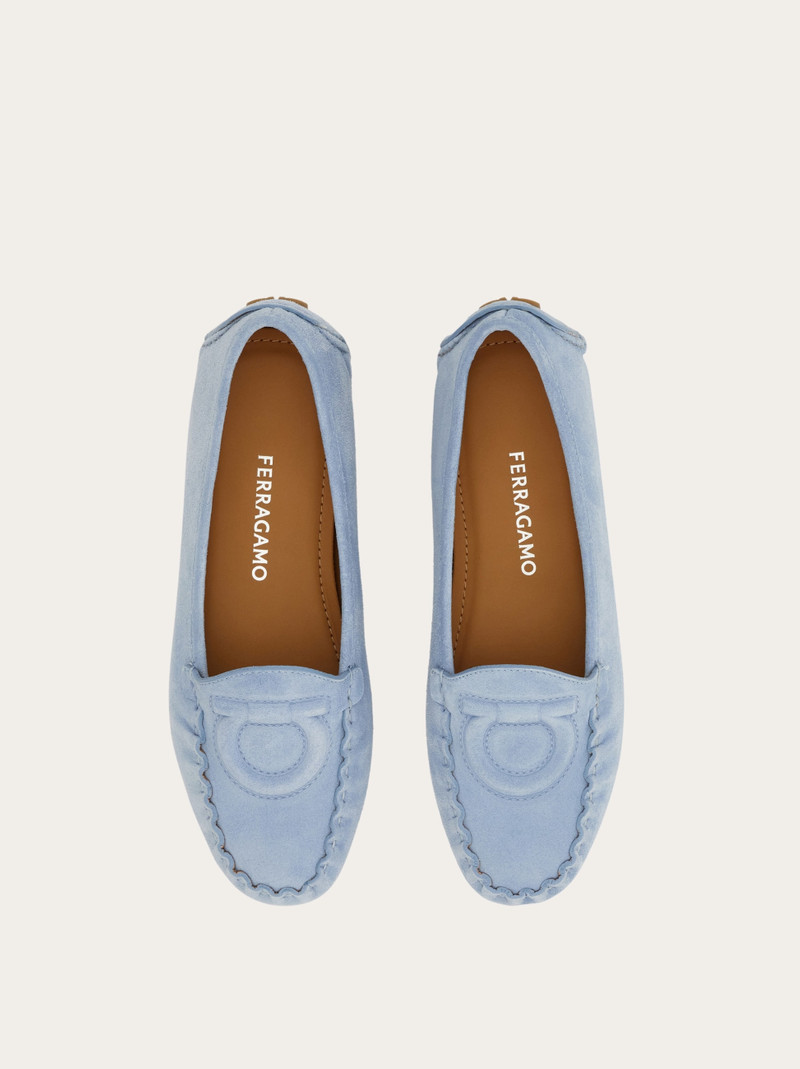 FERRAGAMO Gancini driver loafer outlook