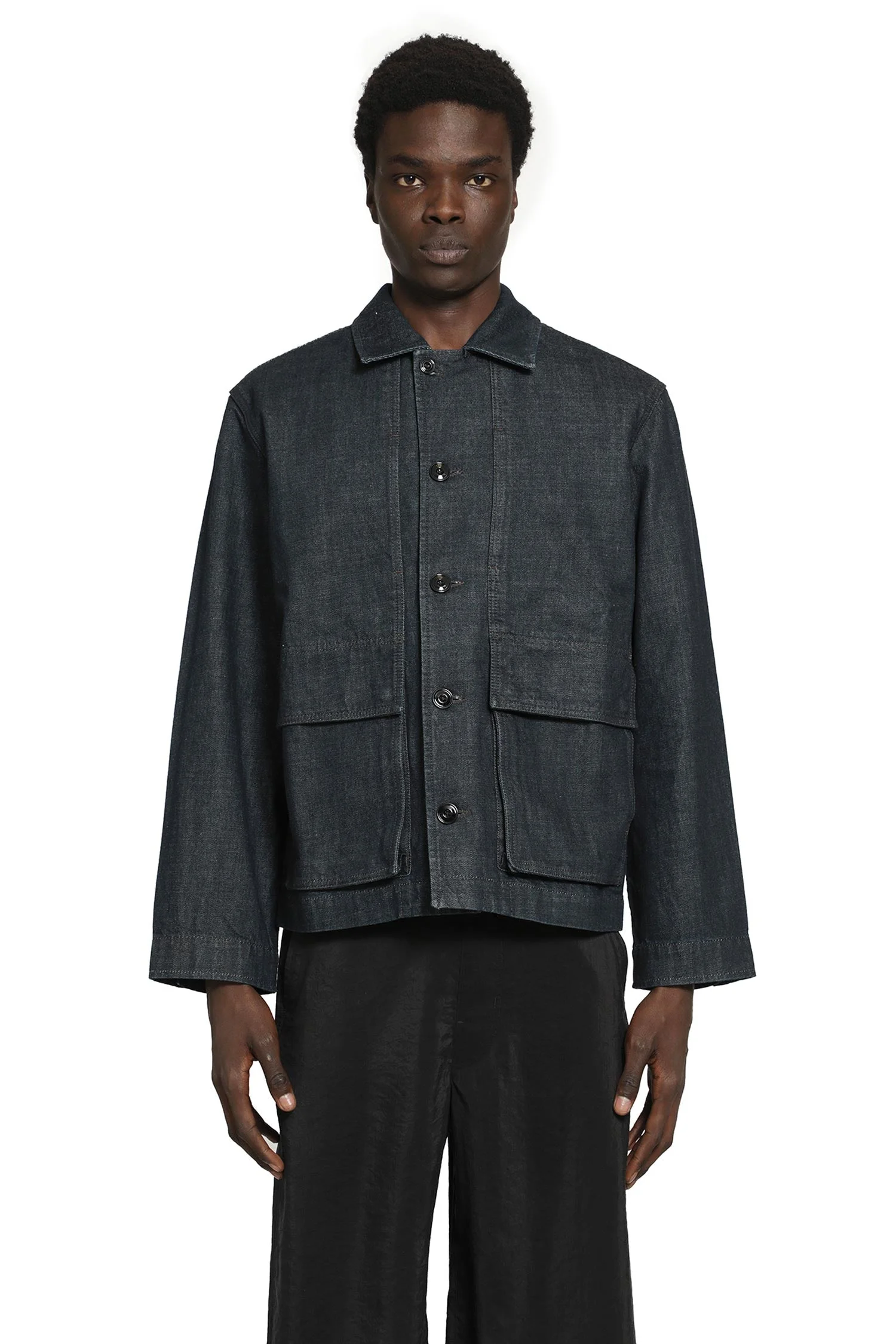 Denim Boxy Jacket - 1