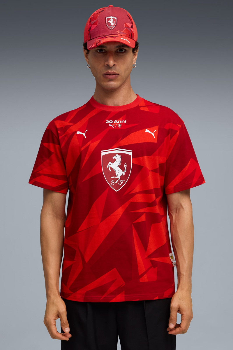 PUMA Scuderia Ferrari HP 20 Years of Red Men's Tee outlook