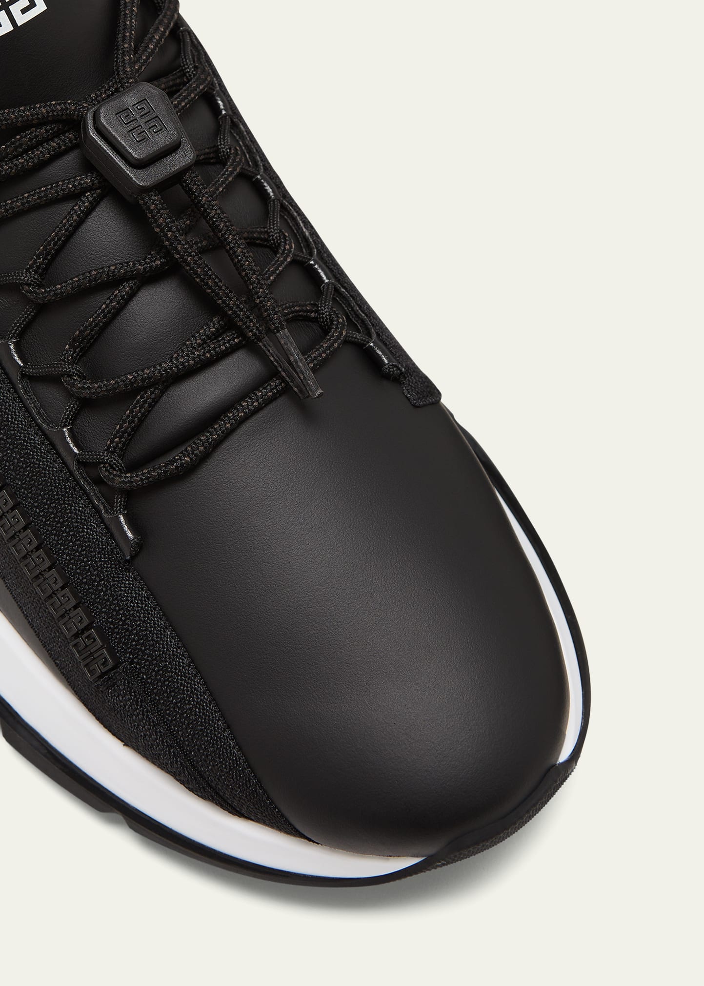 Men's Spectre Leather Side-Zip Runner Sneakers - 2