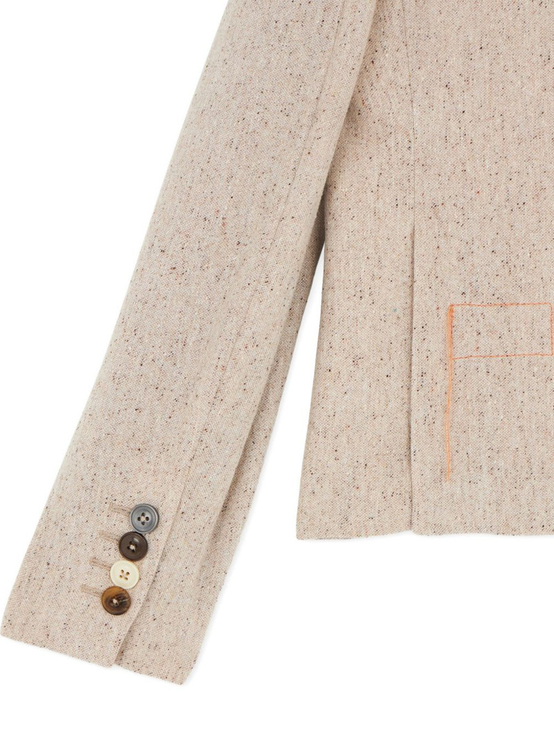 welt-pocket single-breasted blazer 3
