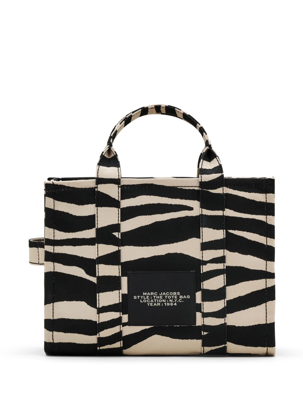 Zebra-print tote bag - 3
