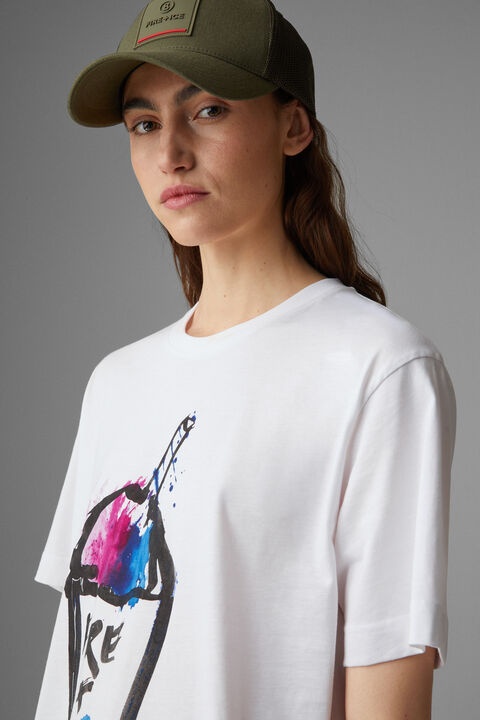 Chantal T-shirt in White - 4