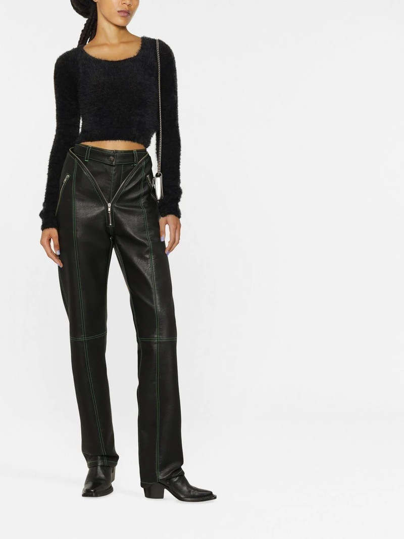 Ambush long-sleeve cropped jumper outlook