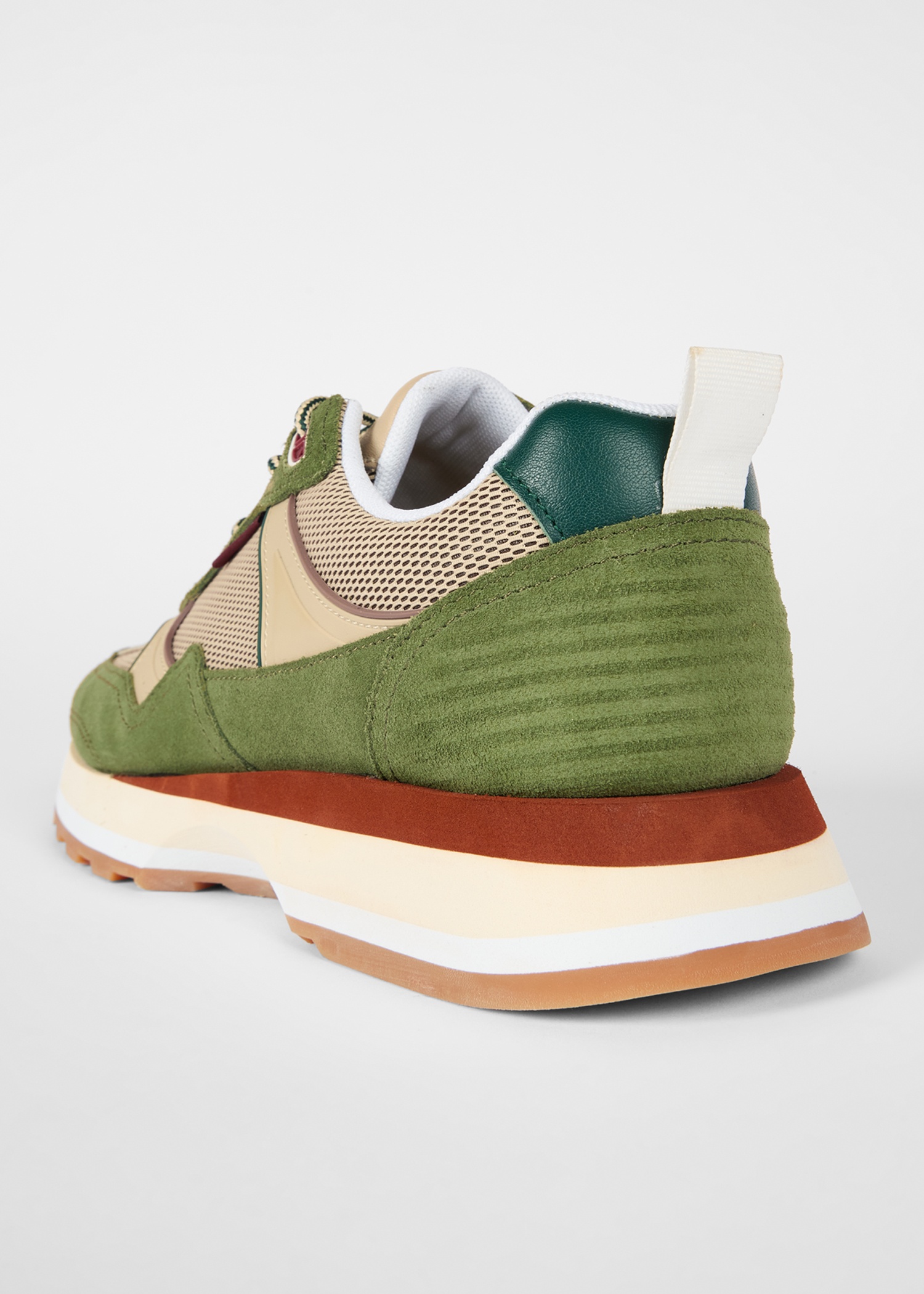 Khaki Suede 'Banks' Trainers - 2