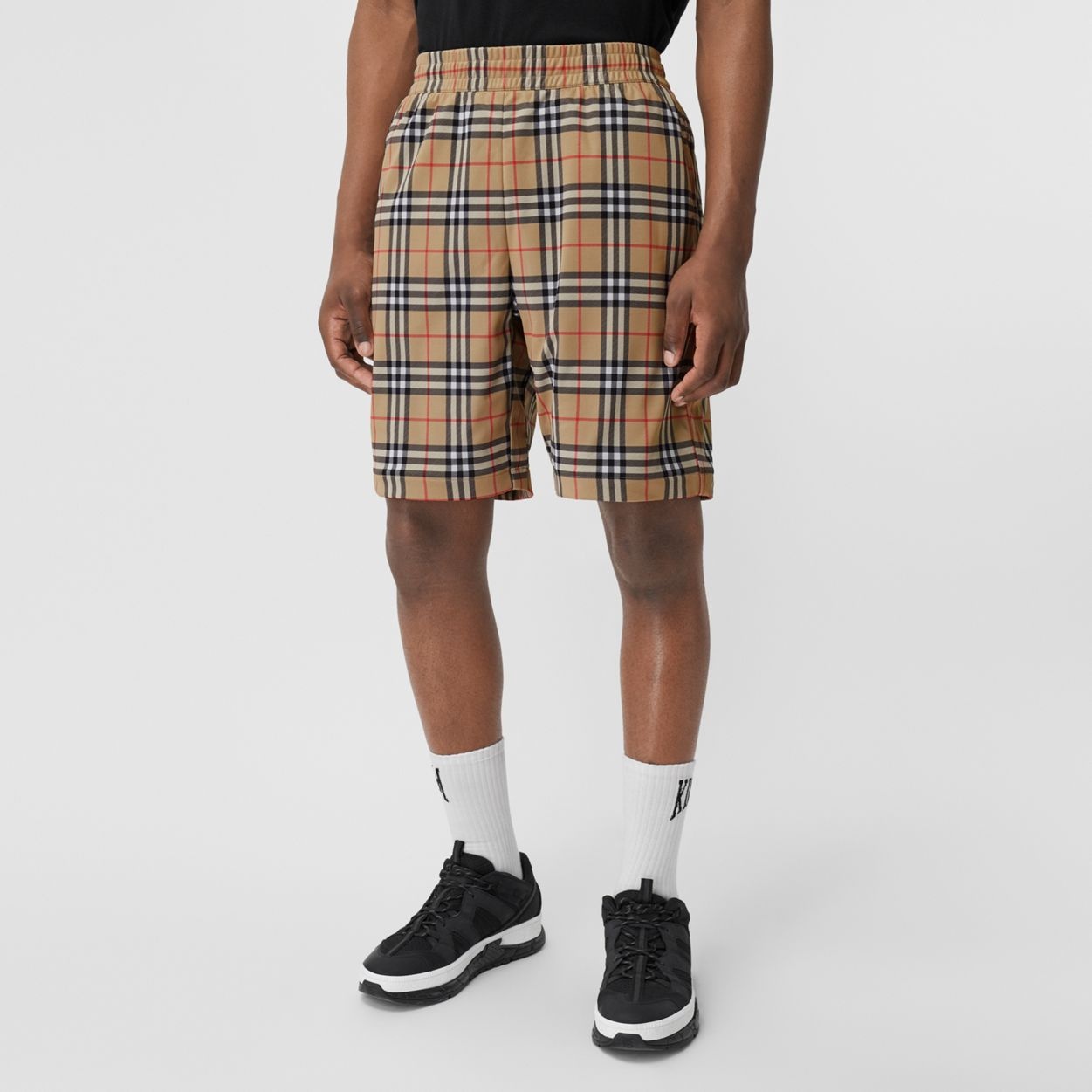 Vintage Check Technical Twill Shorts - 5