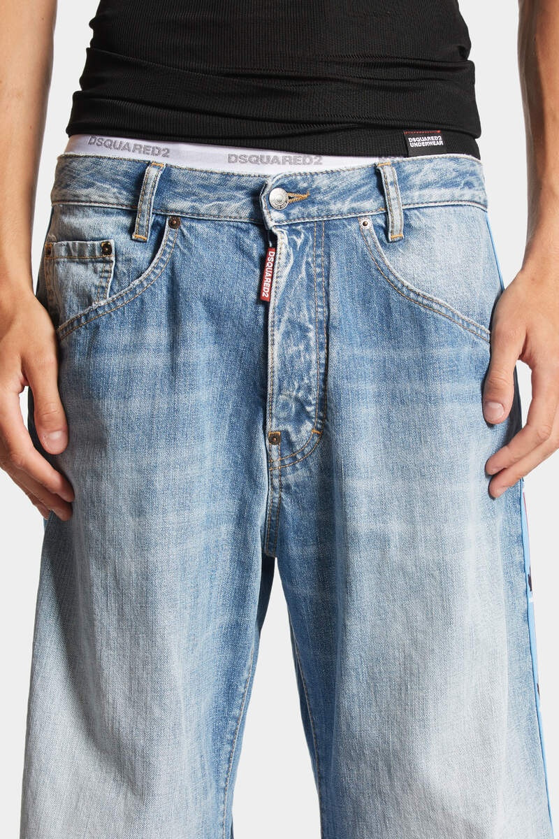 LIGHT TAPE WASH BIG JEANS 6